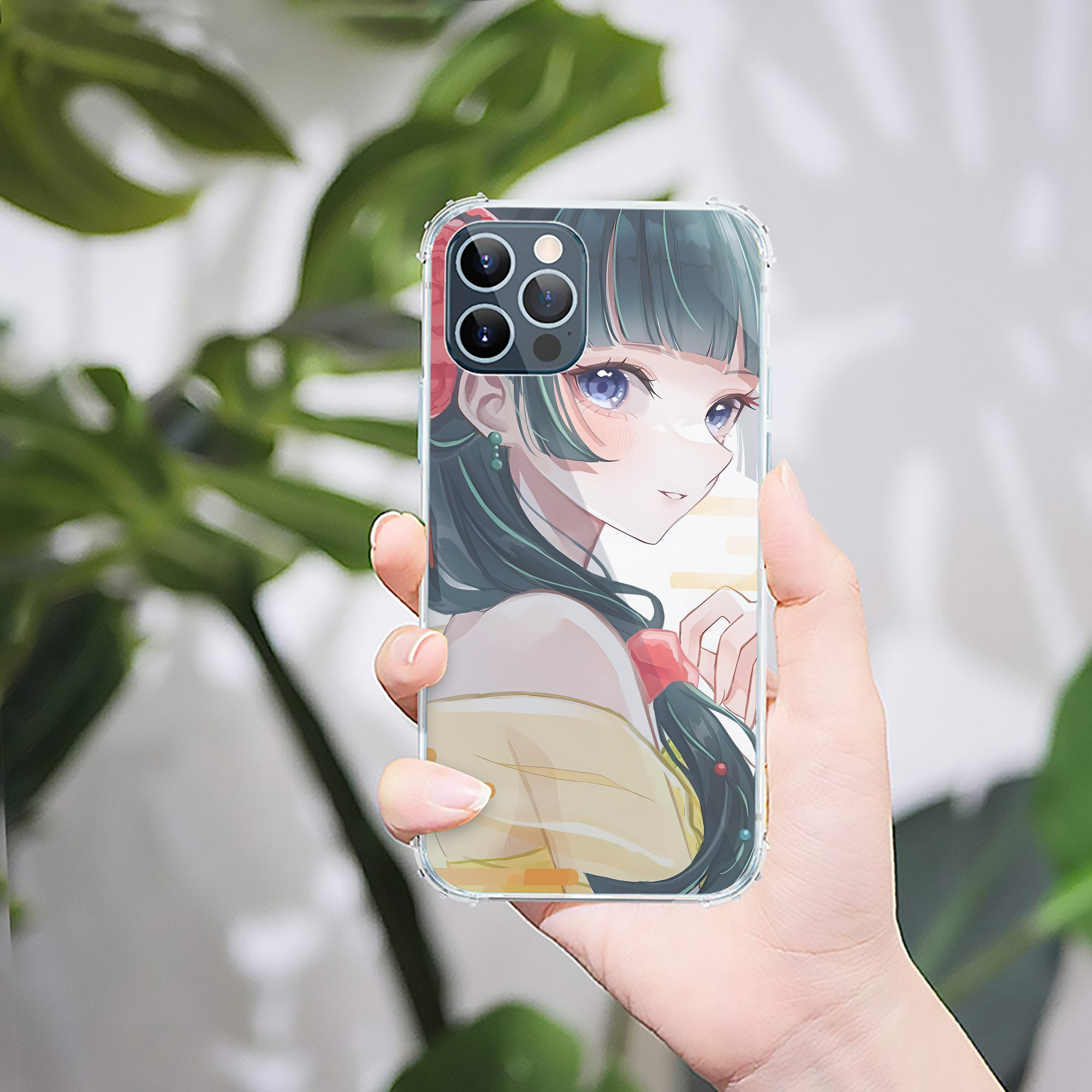 （画像用） 薬屋のひとりごと The Apothecary Diaries 【iPhone 12シリーズ対応】透明スマホケース（クリアソフトケース）